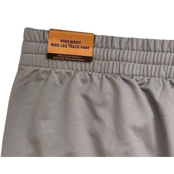 Victoria's Secret PINK Active High Waist Wide Leg Track Pants Sweatpants Gray XL - Picture 4 of 13